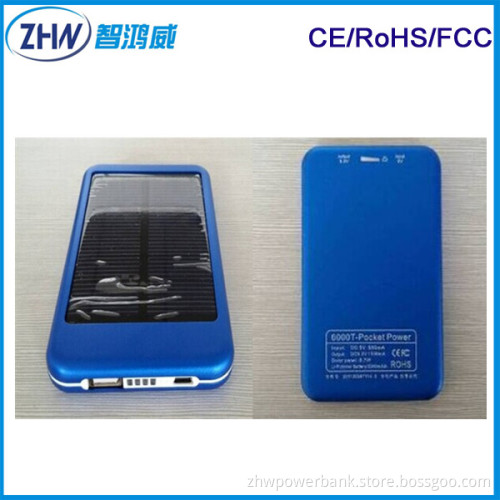 2014 Solar Power Bank 5000mAh Power Bank with High Capacity